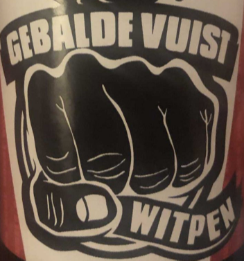 Gebalde Vuist Witpen logo